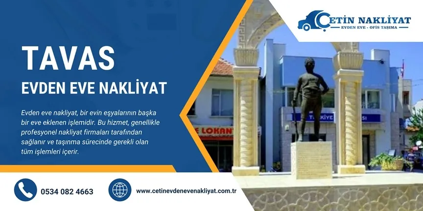 Tavas Evden Eve Nakliyat