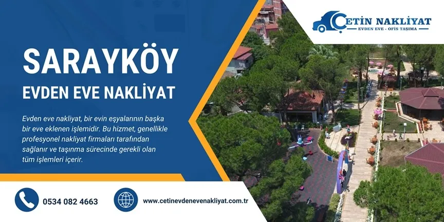 Sarayköy Evden Eve Nakliyat